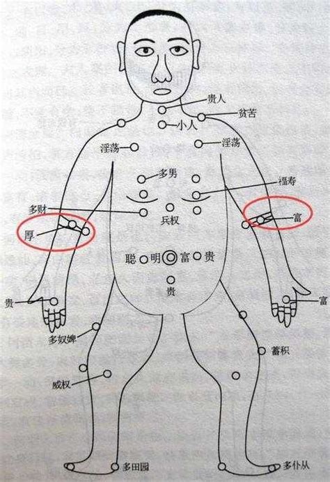 左手小臂有痣